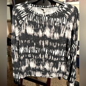 Lucky Brand LS Pull Over Top blouse (size L juniors - equal to size Small women)